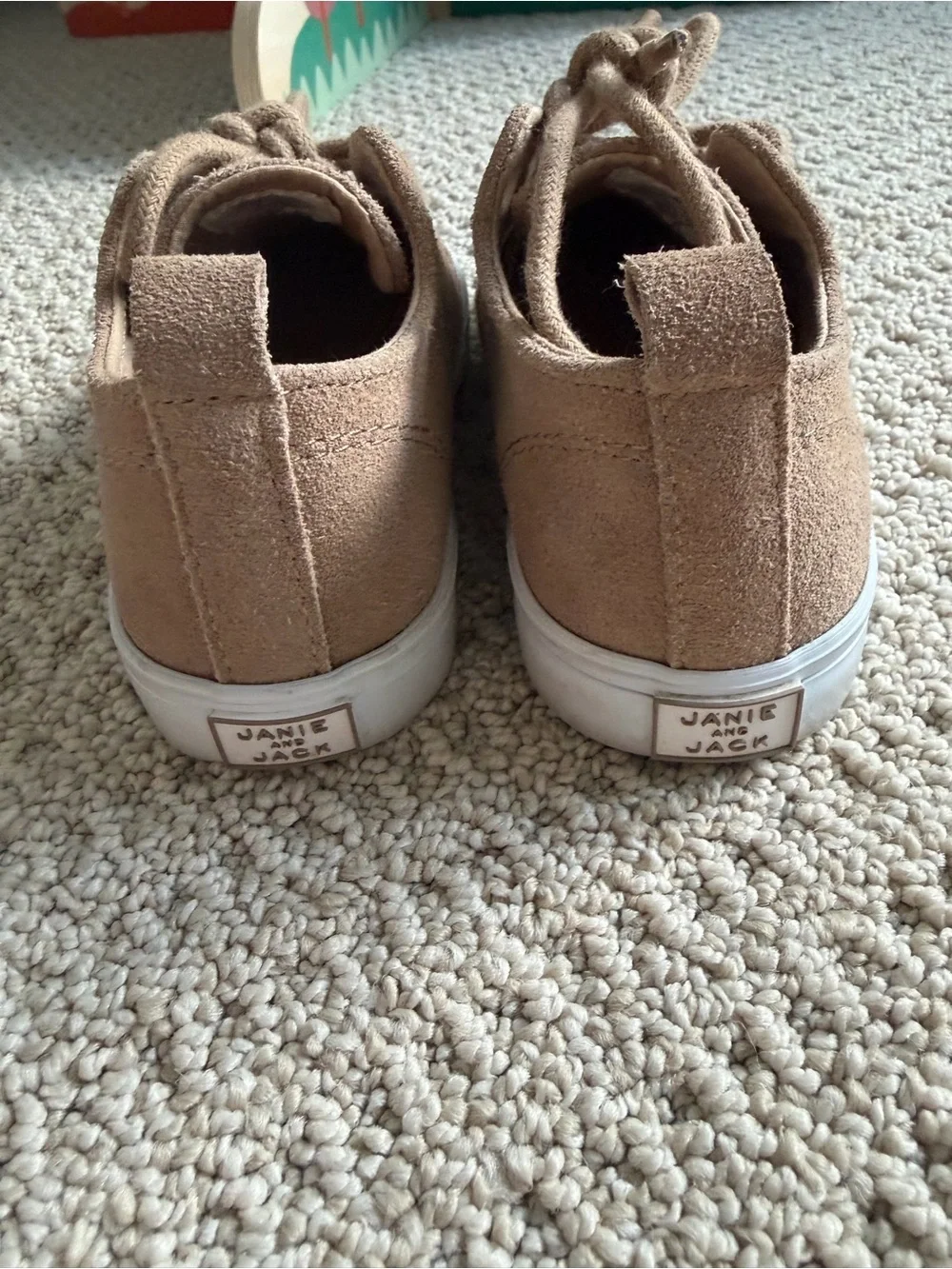 Janie and Jack Toddler Suede Shoes